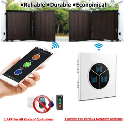đóng mở cổng qua điện thọa