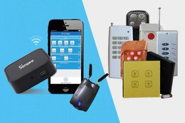 bộ điều khiển cửa cuốn bằng điện thoại